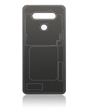 Replacement Back cover Glass Compatible with LG K51 (Black)