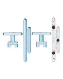Replacement Hard Buttons (Power / Volume) Compatible with OnePlus Nord (Blue Marble)