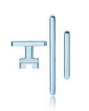 Replacement Hard Buttons (Power / Volume) Compatible with OnePlus Nord (Blue Marble)