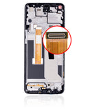 Replacement LCD Assembly With Frame Compatible with OnePlus Nord N10 5G (Refurbished) (Midnight Ice)