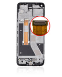Replacement LCD Assembly With Frame Compatible with OnePlus Nord N100 (Refurbished) (Black)