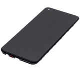 Replacement LCD Assembly With Frame Compatible with OnePlus Nord N100 (Refurbished) (Black)