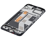 Replacement LCD Assembly With Frame Compatible with OnePlus Nord N100 (Refurbished) (Black)