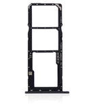 Replacement Dual Sim Card Tray Compatible with Huawei Y7 (2019) (Midnight Black)