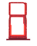 Replacement Sim Card Tray Compatible with Huawei Y9S (Red)