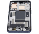 Replacement OLED Assembly With Frame Compatible with OnePlus 9 (US Version) (Refurbished) (Astral Black)