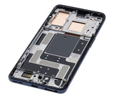 Replacement OLED Assembly With Frame Compatible with OnePlus 9 (US Version) (Refurbished) (Astral Black)