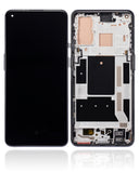 Replacement OLED Assembly With Frame Compatible with OnePlus 9 (International Version) (Refurbished) (Astral Black)
