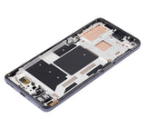 Replacement OLED Assembly With Frame Compatible with OnePlus 9 (International Version) (Refurbished) (Astral Black)