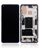 Replacement OLED Assembly With Frame Compatible with OnePlus 9 (International Version) (Refurbished) (Winter Mist)