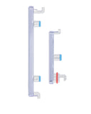 Replacement Hard Buttons (Power / Volume) Compatible with OnePlus 9 (Winter Mist)