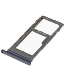 Replacement Single Sim Card Tray Compatible with Samsung Galaxy A71 5G (A716 / 2020) (Prism Cube Black)