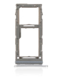 Replacement Single Sim Card Tray Compatible with Samsung Galaxy A71 5G (A716 / 2020) (Prism Cube Silver)
