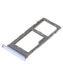 Replacement Single Sim Card Tray Compatible with Samsung Galaxy A71 5G (A716 / 2020) (Prism Cube Blue)