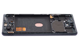 Replacement OLED Assembly With Frame Compatible with Samsung Galaxy S20 FE 4G / 5G (Aftermarket Plus) (Cloud Navy)