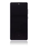 Replacement OLED Assembly With Frame Compatible with Samsung Galaxy S20 FE 4G / 5G (Aftermarket Plus) (Cloud Navy)