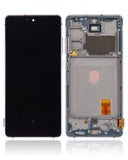 Replacement OLED Assembly With Frame Compatible with Samsung Galaxy S20 FE 4G / 5G (Aftermarket Plus) (Cloud White)