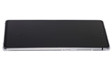Replacement OLED Assembly With Frame Compatible with Samsung Galaxy S20 FE 4G / 5G (Aftermarket Plus) (Cloud White)
