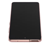 Replacement OLED Assembly With Frame Compatible with Samsung Galaxy S20 FE 4G / 5G (Aftermarket Plus) (Cloud Orange)