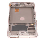 Replacement OLED Assembly With Frame Compatible with Samsung Galaxy S20 FE 4G / 5G (Aftermarket Plus) (Cloud Orange)