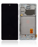 Replacement OLED Assembly With Frame Compatible with Samsung Galaxy S20 FE 4G / 5G (Aftermarket Plus) (Cloud Mint)