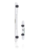 Replacement Hard Buttons (Power / Volume) Compatible with Samsung Galaxy S20 FE 4G / 5G (Cloud White)