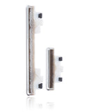 Replacement Hard Buttons (Power / Volume) Compatible with Samsung Galaxy S20 FE 4G / 5G (Cloud White)