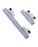 Replacement Hard Buttons (Power / Volume) Compatible with Samsung Galaxy S20 FE 4G / 5G (Cloud White)