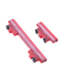 Replacement Hard Buttons (Power / Volume) Compatible with Samsung Galaxy S20 FE 4G / 5G (Cloud Red)