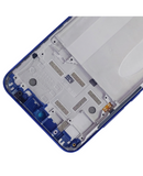 Replacement OLED Assembly With Frame Compatible with Xiaomi Mi A3 (Refurbished) (Blue)