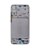 Replacement OLED Assembly With Frame Compatible with Xiaomi Mi A3 (Refurbished) (Silver)