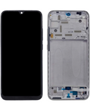 Replacement OLED Assembly With Frame Compatible with Xiaomi Mi A3 (Refurbished) (Silver)