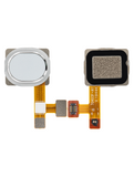 Replacement Fingerprint Reader With Flex Cable Compatible with Samsung Galaxy A21 (A215 / 2020) (White)