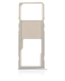 Replacement Single Sim Card Tray Compatible with Samsung Galaxy A21 (A215 / 2020) (Cloud White)