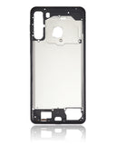 Replacement Mid-Frame Housing Compatible with Samsung Galaxy A21 (A215 / 2020) (Black)