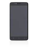 Replacement LCD Assembly With Frame Compatible with Revvl T-Mobile Revvl Plus (C3701A) (Refurbished) (Black)