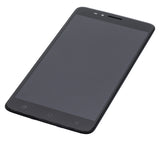 Replacement LCD Assembly With Frame Compatible with Revvl T-Mobile Revvl Plus (C3701A) (Refurbished) (Black)
