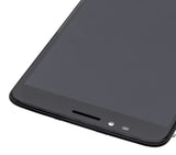 Replacement LCD Assembly With Frame Compatible with Revvl T-Mobile Revvl Plus (C3701A) (Refurbished) (Black)