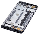 Replacement LCD Assembly With Frame Compatible with Revvl T-Mobile Revvl Plus (C3701A) (Refurbished) (Black)