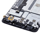 Replacement LCD Assembly With Frame Compatible with Revvl T-Mobile Revvl Plus (C3701A) (Refurbished) (Black)