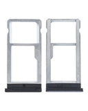 Replacement Single Sim Card Tray Compatible with Revvl T-Mobile Revvl Plus (C3701A) (Black)