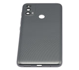 Replacement Back cover Glass Compatible with Motorola Moto E40 (XT2159 / 2021) (Carbon Gray)