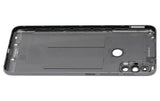Replacement Back cover Glass Compatible with Motorola Moto E40 (XT2159 / 2021) (Carbon Gray)