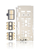 Replacement Sim Card Reader Compatible with Motorola Moto E40 (XT2159 / 2021) (4 Piece Set)