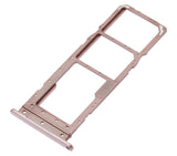 Replacement Dual Sim Card Tray Compatible with Motorola Moto E40 (XT2159 / 2021) (Pink Clay)