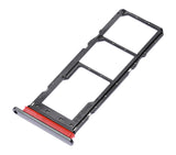 Replacement Dual Sim Card Tray Compatible with Motorola Moto E40 (XT2159 / 2021) (Carbon Gray)