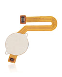 Replacement Fingerprint Reader With Flex Cable Compatible with Motorola Moto E40 (XT2159 / 2021) (Carbon Gray)