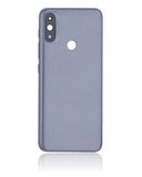 Replacement Back cover Glass Compatible with Motorola Moto E20 (XT2155 / 2021) (Gray)