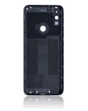 Replacement Back cover Glass Compatible with Motorola Moto E20 (XT2155 / 2021) (Gray)