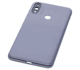 Replacement Back cover Glass Compatible with Motorola Moto E20 (XT2155 / 2021) (Gray)